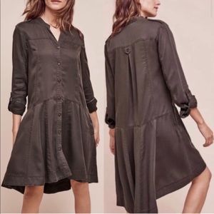 2/$30 SALE Anthropologie Holding Horses Mariona Shirt Olive green Size 0 petite